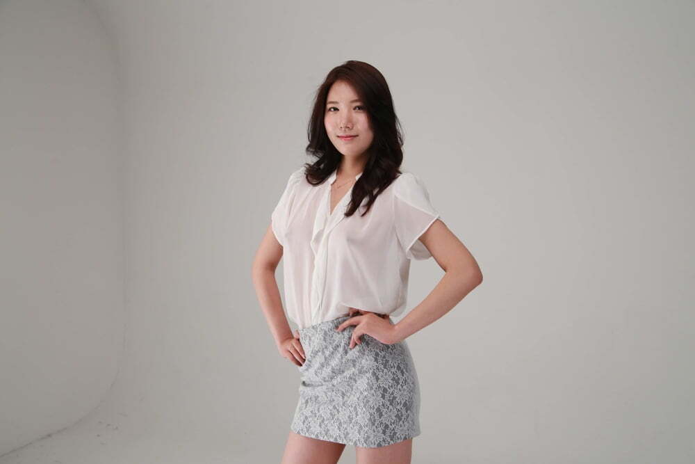 Korean Model Studio Shots